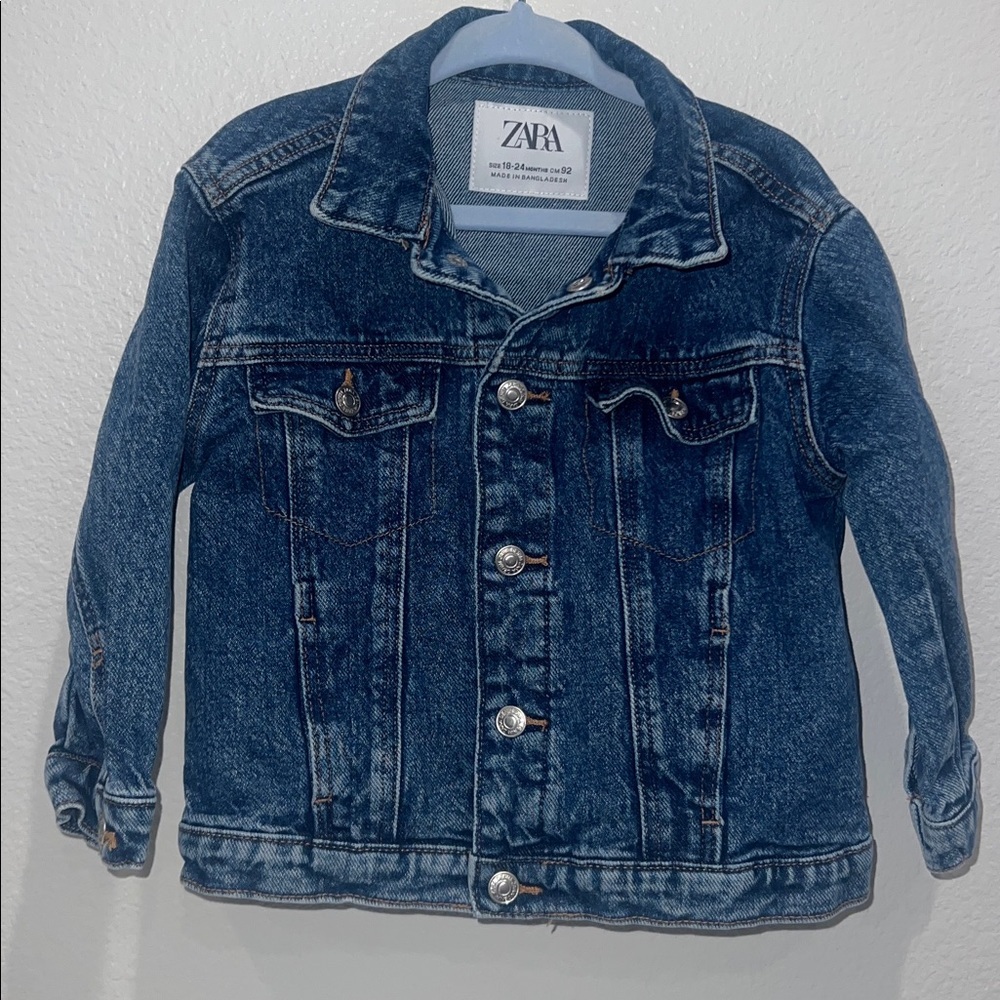 Zara Dark Blue Denim Jacket